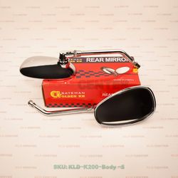 آینه کامل(چپ و راست) فابریک موتورسیکلت کی ال دی KLD200