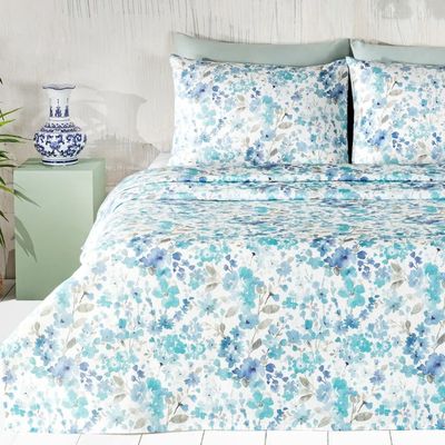 سرویس روتختی مادام کوکو طرح Claral دو نفره 4 تکه