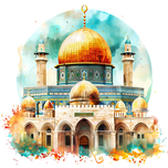 برچسب اتویی و حرارتی لباس طرح بیت المقدس