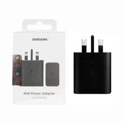 شارژر دیواری PD و فست Samsung مدل EP-T4511 45W - مشکی - اصلی (گارانتی 18 ماهه شرکتی)