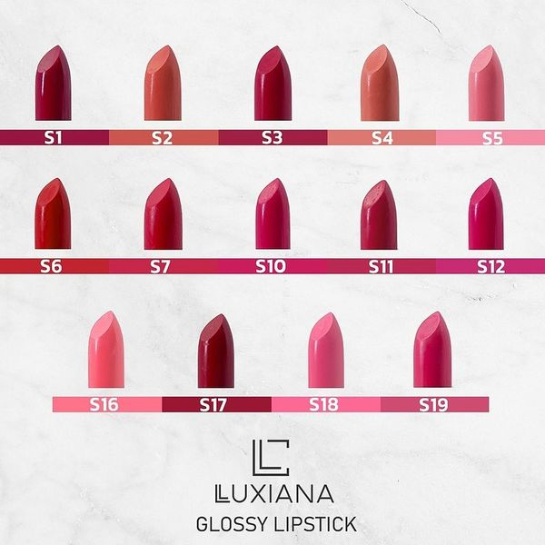 رژ لب های برند لوکسیانا matte lipstick LUXIANA