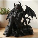 فیگور کلکسیونی دارک‌فانتزی: “ملکه‌ی سایه‌ها” (Dark Fantasy Succubus)