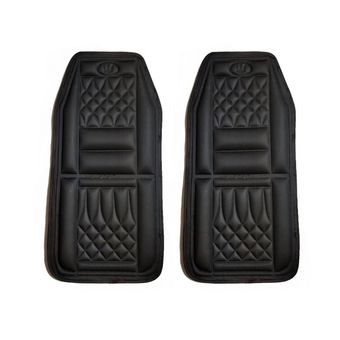 پشتی طبی صندلی خودرو گلدن مدل عرقگیر کد G330 مجموعه 2 عددی 