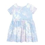 پیراهن آستین کوتاه یقه گرد دخترانه مدل MDSS-CH3940