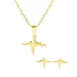 نیم ست زنانه مدل ضربان کد SG55