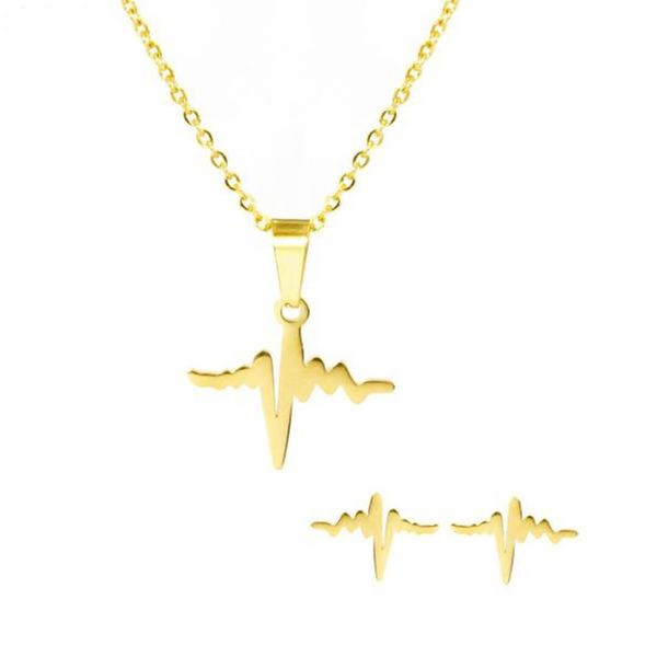 نیم ست زنانه مدل ضربان کد SG55