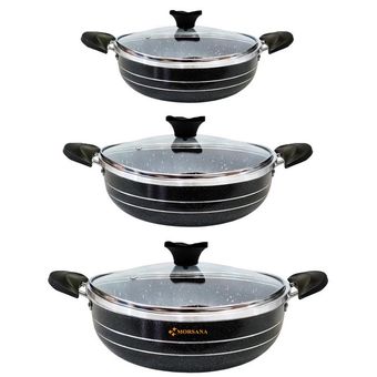 سرویس تابه گرانیتی 6 پارچه مُرسانا مدل TM262218