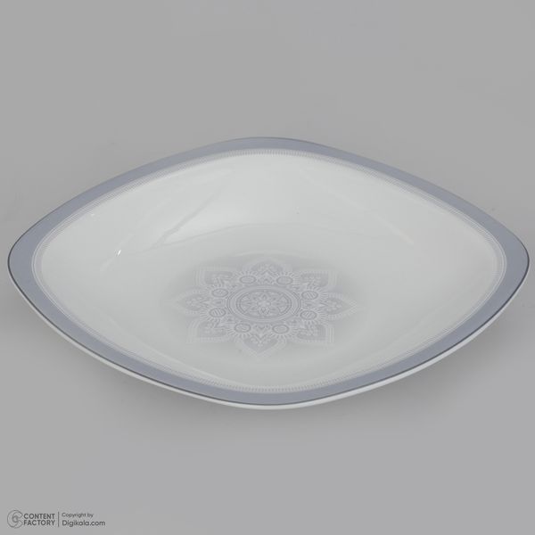 سرویس غذاخوری 73 پارچه 12 نفر چینی زرین ایران مدل کواترو ادلین درجه یک