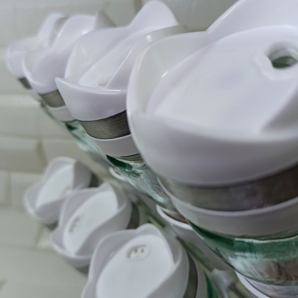 ست جا ادویه 8 پارچه کاپریس مدل فلورا کد WGW8