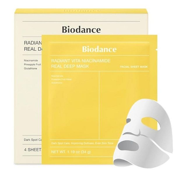 ماسک نیاسینامید روشن کننده بایودنس