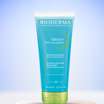 ژل شستشوی پوست چرب سبیوم بایودرما تیوپی 200 میل|Bioderma