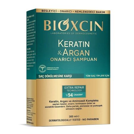 شامپو ترمیم کننده کراتین و آرگان بیوکسین