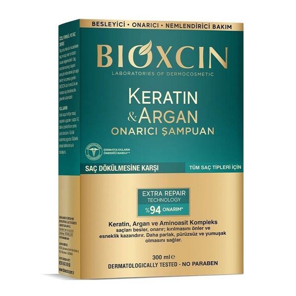شامپو ترمیم کننده کراتین و آرگان بیوکسین