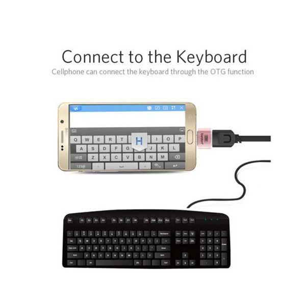 مبدل OTG USB به microUSB ارلدام مدل ET-OT01