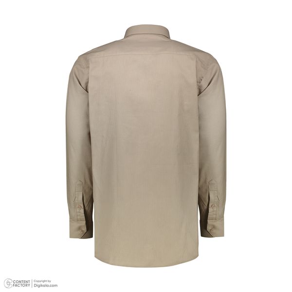 پیراهن آستین بلند یقه برگردان مردانه لیلاک مدل A-66