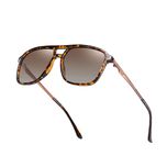 عینک آفتابی مدل TR3301C41-P44 Polarized Leopard Metal