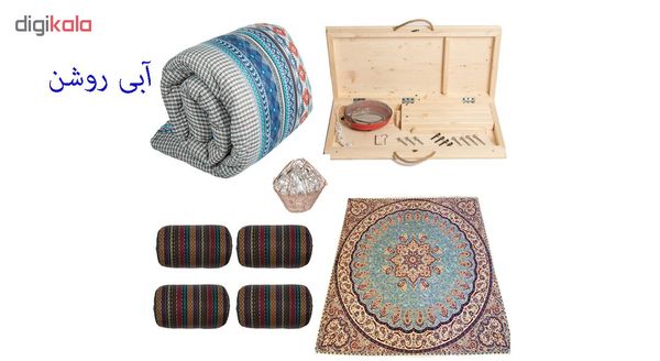 کرسی مدل meri-3-70 مجموعه 9 عددی