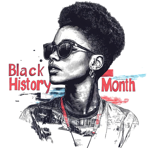 برچسب تیشرت و استیکر اتویی لباس مدل Black History
