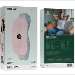 ماساژور گرمایی قاعدگی گرین GREEN LION BLOOM HEAT MENSTRUAL HEATING PAD مدل GL-MP20