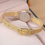 ساعت مچی عقربه ای زنانه مدل تک موتوره بند ظریف