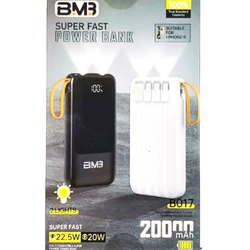 پاوربانکmb3 مدل 22/5 وات -BM3 B017 ظرفیت 20000 میلی آمپر