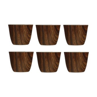 فنجان فرش کیپس مدل اسپرسو بسته 6 عددی