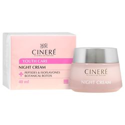 مرطوب کننده سینره مدل Night Care حجم 40 میلیلیتر مناسب انواع پوست استفاده در ناحیه صورت و گردن