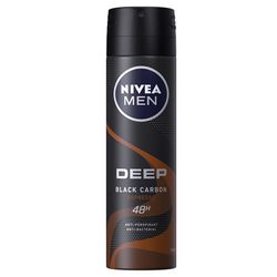 اسپری ضد تعریق مردانه نیوآ مدل Deep Black Carbon حجم 150 میلی لیتر