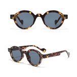 عینک آفتابی گرد زنانه مدل SZ 2003 Leopard Obsidian