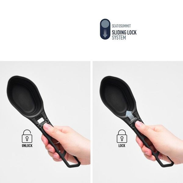 ملاقه تاشو سفری سی تو سامیت مدل Folding Serving Spoon کد S2023