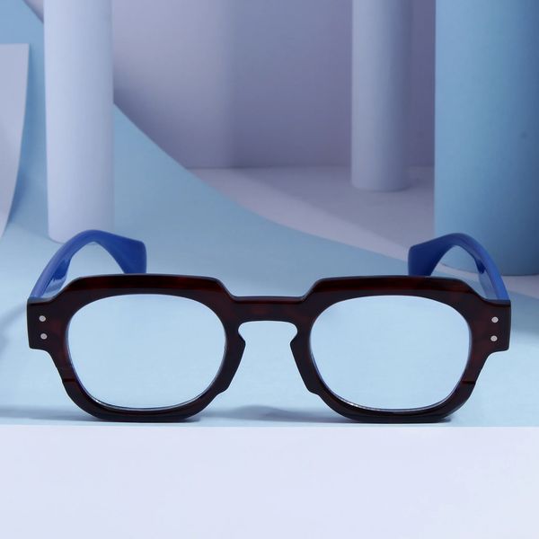 فریم عینک طبی مدل SZ 2004 Bluecut Navy Maroon