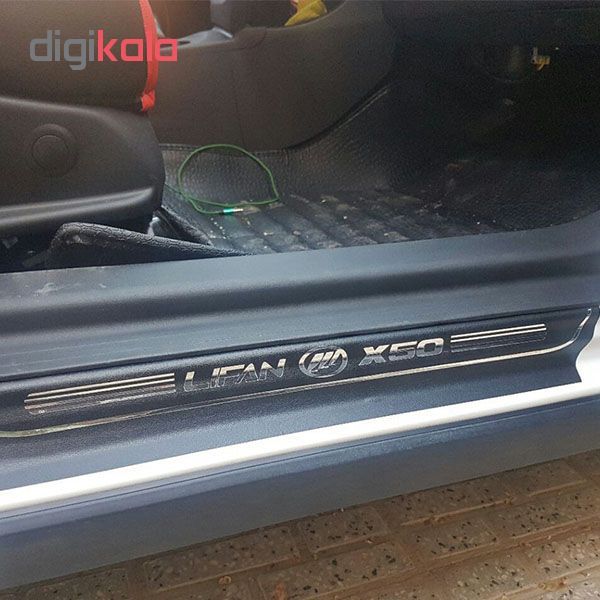 برچسب پارکابی خودرو کد SK040 مناسب برای لیفان ایکس 50 مجموعه 4 عددی*933