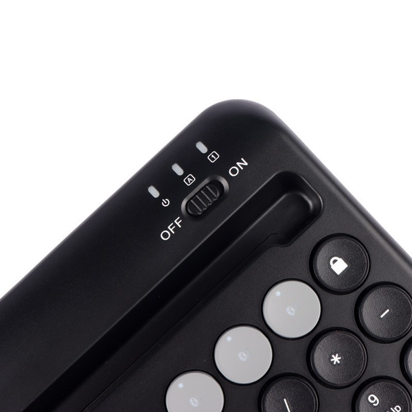 کیبورد TSCO 7322 بی سیم بلوتوث فلت سایلنت بدون موس