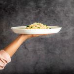 بشقاب غذاخوری زی مدل فرم اس کد 27 درجه یک بسته 6 عددی