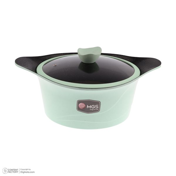 سرویس تابه و قابلمه گرانیتی 12 پارچه ام جی اس مدل KC1216