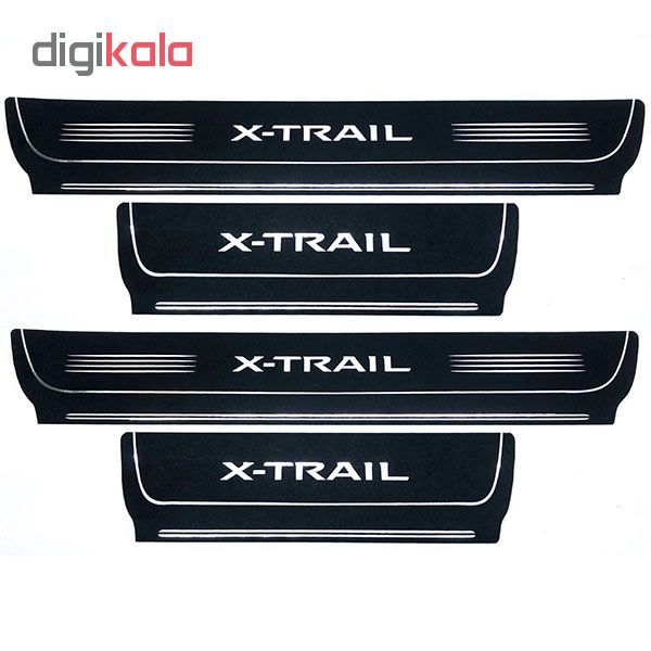 برچسب پارکابی خودرو کد SK033 مناسب برای نیسان ایکس تریل مجموعه 4 عددی*56