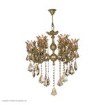 لوستر 8 شعله شاهان تک کد M/6016