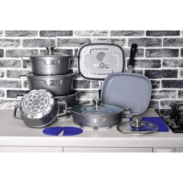 سرویس پخت و پز 15 پارچه ام جی اس مدل جرمنی C