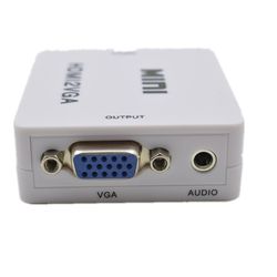 مبدل HDMI به VGA مدل Mini وی نت همراه با کابل صدا