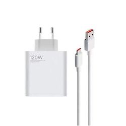 شارژر دیواری 120 وات شیائومی اورجینال مدل MDY-12-EF به همراه کابل USB-C