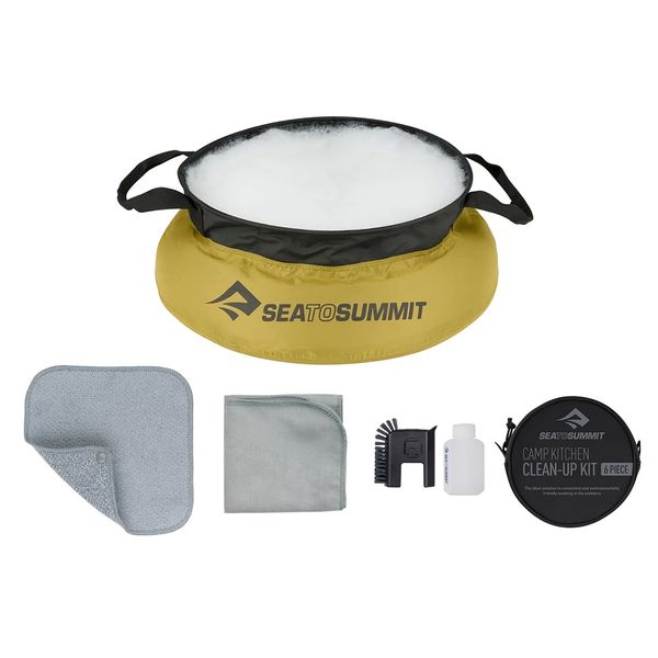 ظرفشویی سی تو سامیت مدل Camp Kitchen Clean-Up Kit مجموعه 6 عددی