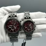 ساعت رومانسون استیل باکیفیت جفت در رنگ بندی