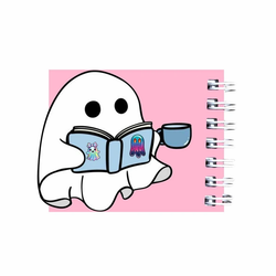 دفترچه یادداشت 25 برگ مدل روح کیوت بسته 8 عددی