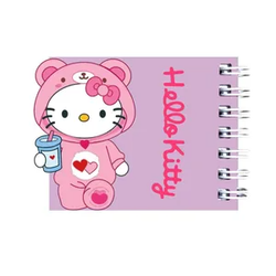 دفترچه یادداشت 25 برگ مدل هلو کیتی کد 1 بسته 8 عددی