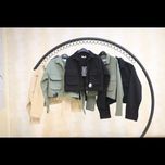 کراپ کت کتان زنانه