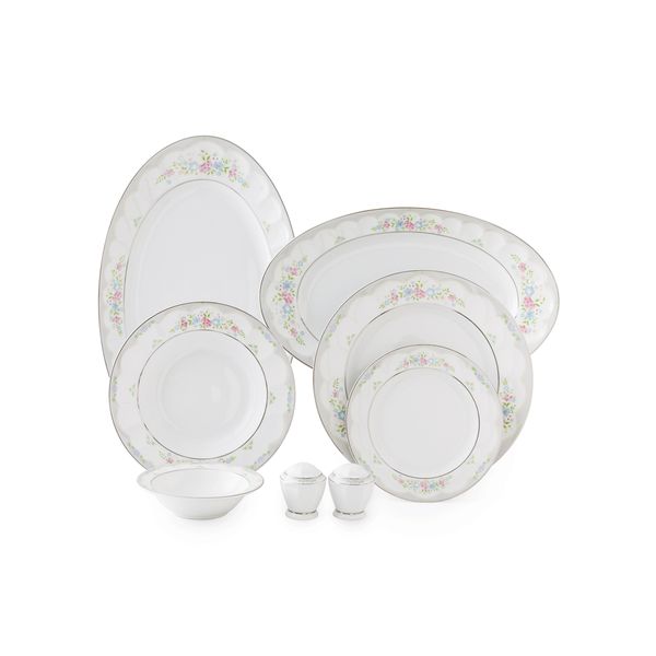  سرویس غذاخوری 29 پارچه چینی زرین ایران مدل نئوکلاسیک گلاریس درجه عالی