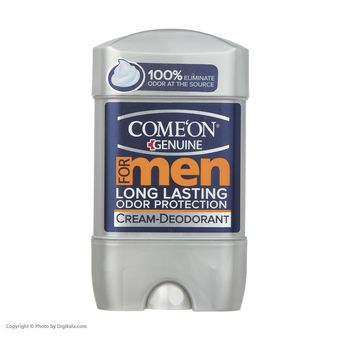 ژل شفاف ضد تعریق مردانه کامان مدل Long Lasting حجم 75 میلی لیتر