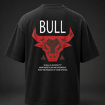 تیشرت مردانه یقه گرد برند HK طرح BULL (کالکشن بهاره/تابستانه)