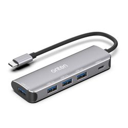 هاب Type-C اونتن مدل 95116S با 4 پورت USB 3.0 و 1 پورت USB-C