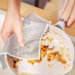 اسکاچ و دستمال توری مدل دو لایه بسته 3 عددی